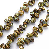 Natural Keshi Pearl Beads Strands PEAR-S021-013B-03-1