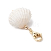 Natural Shell Pendant Decorations HJEW-MZ00171-01-4