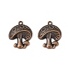 Tibetan Style Alloy Pendants TIBEP-10995-R-1