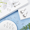 80Pcs 304 Stainless Steel Leverback Earring Findings STAS-SP0001-18P-4
