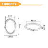 1000Pcs 304 Stainless Steel Open Jump Rings STAS-DC0011-95-2