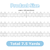 7.5Yards Polyester Lace Ribbon OCOR-DR0001-33A-2