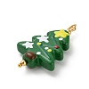 Christmas Handmade Lampwork Pendants LS-STAS-C147-03B-2