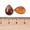 Natural Red Agate Cabochons G-B082-05-3