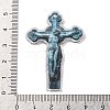 Opaque Acrylic Cross Theme Pendants OACR-I010-04D-3