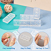 9Pcs 9 Style Nail Art Ear Stud Decoration Silicone Molds DIY-TA0006-15-11