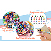 Spritewelry 250Pcs 5 Style Handmade Polymer Clay Beads CLAY-SW0001-01-20