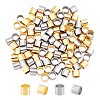 DICOSMETIC 100Pcs 2 Colors 304 Stainless Steel European Beads STAS-DC0001-87-1