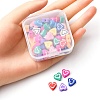 65Pcs Handmade Polymer Clay Beads CLAY-YW0001-69-4