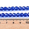 Transparent Glass Beads LS-EGLA-A035-T6mm-D21-4