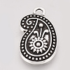 Tibetan Style Alloy Pendant Enamel Settings TIBE-T011-133AS-LF-1