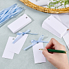 100 Sets Blank Paper Gift Tags CDIS-ME0001-02B-3