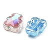 Rhinestone Acrylic Beads OACR-S139-04-2