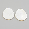 Natural Freshwater Shell Pendants SHEL-T017-29-2