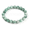 Natural Kyanite Round Beads Stretch Bracelets for Women Men BJEW-T022-05B-2