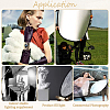 2Pcs 2 Colors Nylon Photography Reflector AJEW-FG0002-91-6