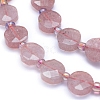 Natural Strawberry Quartz Beads Strands G-L552L-01A-2