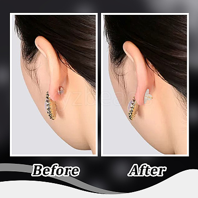 30Pcs Silicone Ear Nuts SIL-BBC0001-04A-1