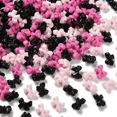 Opaque Acrylic Beads SACR-D009-01A-1