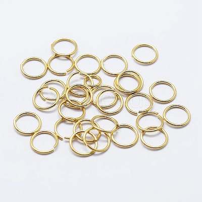 925 Sterling Silver Open Jump Rings LS-STER-F036-02G-0.4x5mm-1
