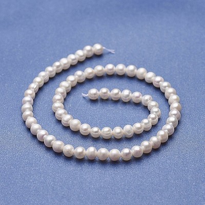 Natural Cultured Freshwater Pearl Beads Strands PEAR-P060-18-01-1
