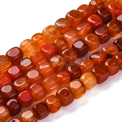 Natural Dragon Veins Agate Beads Strands G-G177-E05-01-1