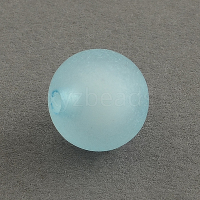 Frosted Acrylic Beads FACR-Q006-8mm-22-1