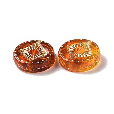 Transparent Acrylic Beads OACR-E015-31-1