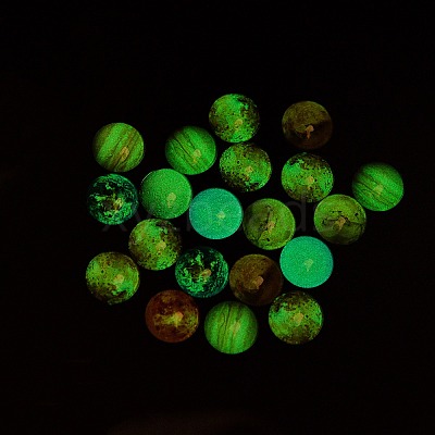 Luminous Glass Cabochons GLAA-SZ0001-13-1