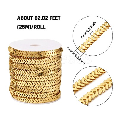 Iron Leaf Links Chains CH-R064-02-1