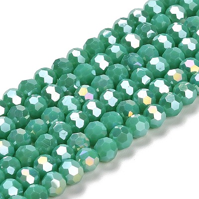 Opaque Glass Beads Stands EGLA-A035-P6mm-B13-1