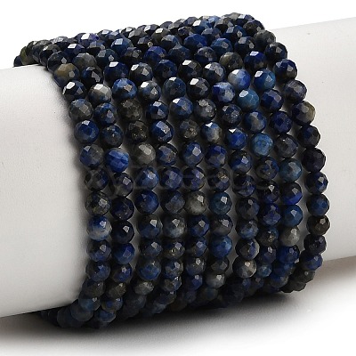 Natural Lapis Lazuli Beads Strands G-F838-A03-4mm-1