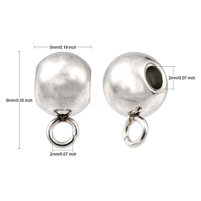 Tarnish Resistant 304 Stainless Steel Tube Bails STAS-G130-25P-1