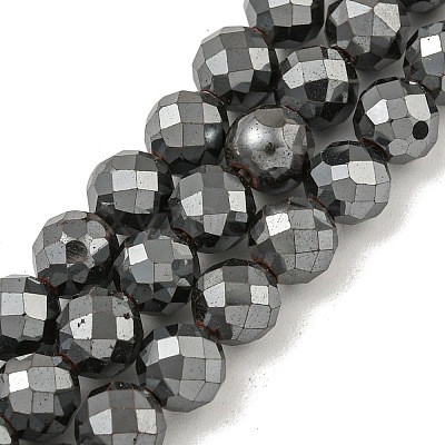 Non-magnetic Synthetic Hematite Beads Strands G-I365-16B-1