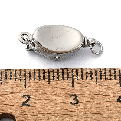 Tarnish Resistant 304 Stainless Steel Box Clasps STAS-Z066-05P-03-1
