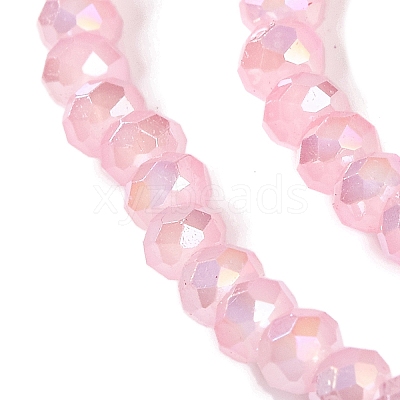 Baking Electroplate Glass Beads Strands DGLA-A039-J2MM-B15-1