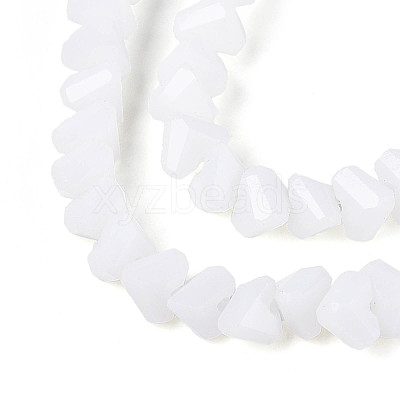 Opaque Glass Beads Strands GLAA-N019-4mm-03-1