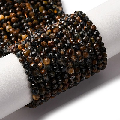 Natural Tiger Eye Bead Strands G-L629-B02-3mm-1