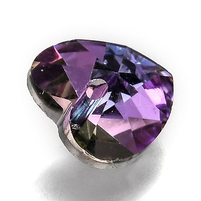 Romantic Valentines Ideas Glass Charms X-G030V18mm-47-1