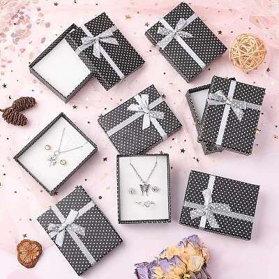 Cardboard Jewelry Set Boxes CBOX-R012-9x7cm-4-1