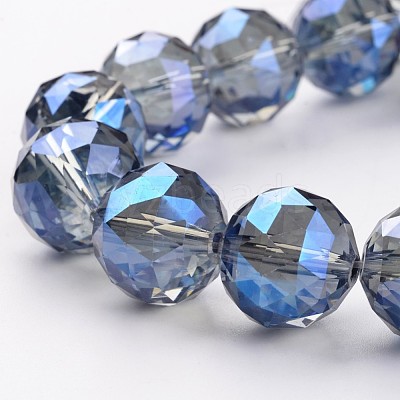 Electroplate Glass Bead Strands EGLA-J140-FR05-20mm-1