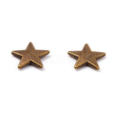 Zinc Alloy Cabochons PALLOY-WH0036-24AB-1-1