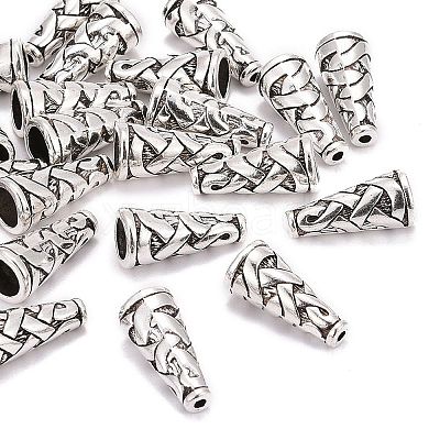 Tibetan Style Alloy Bead Cone LS-TIBEB-00821-AS-R-1