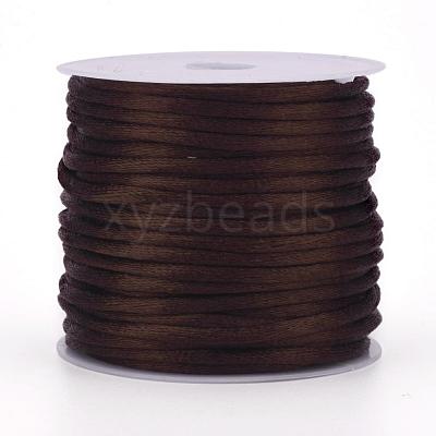 Nylon Satin Rattail Cords NWIR-L006-2mm-03-1