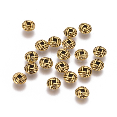 Zinc Alloy Spacer Beads X-PALLOY-ZN25847-AG-FF-1