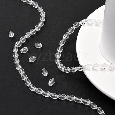 Glass Beads Strands X-GC893Y-14-1