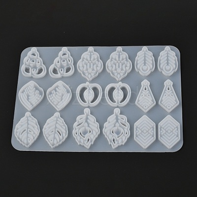 Pendant Silicone Molds X-DIY-L021-71-1