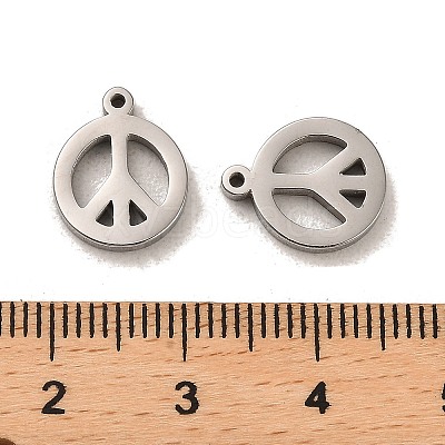Non-Tarnish 304 Stainless Steel Charms STAS-L022-137P-1