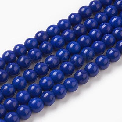 Synthetic Turquoise Beads Strands TURQ-G106-8mm-02N-1