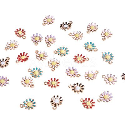 Alloy Enamel Pendants PALLOY-PH0005-67-1